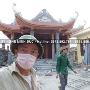 Công trình nhà thờ, đình chùa đá