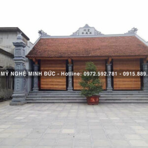 Công trình nhà thờ, đình chùa đá