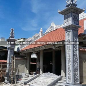 Công trình nhà thờ, đình chùa đá
