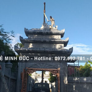 Công trình nhà thờ, đình chùa đá